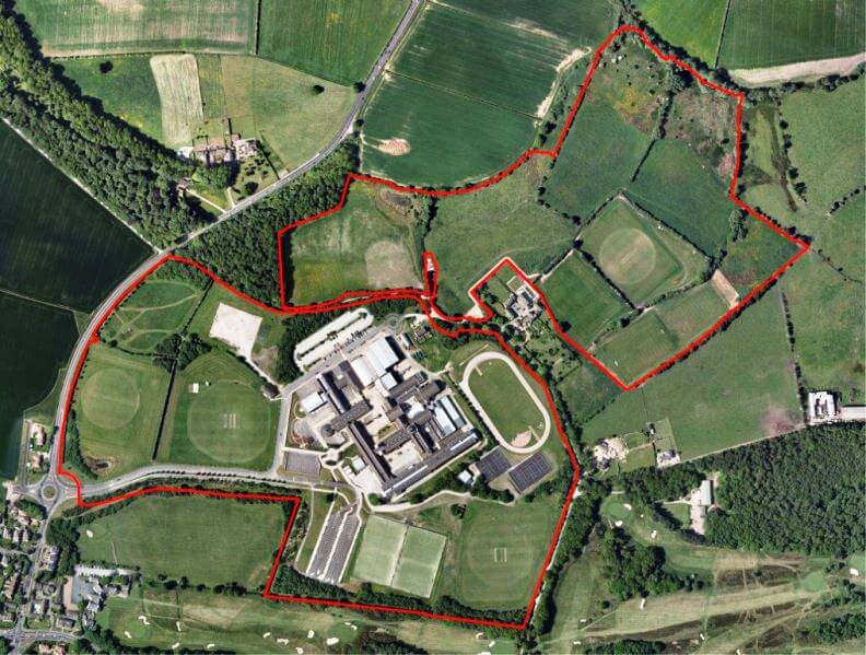 Site Map Top View